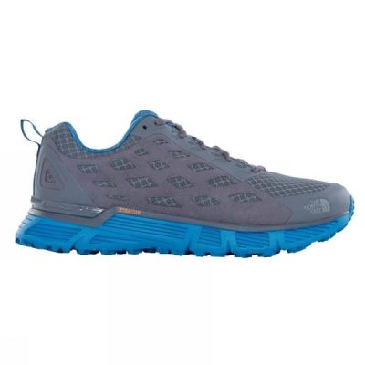Zapatillas Running The North Face Endurus TR Hombre - Gris / Azules - Chile HGQ374098